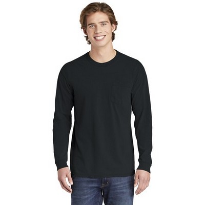 Comfort Colors® Men's Heavyweight Ring Spun Long Sleeve Pocket Tee