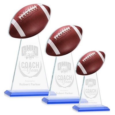 Edenwood Football VividPrint/Etch Award - Sky Blue