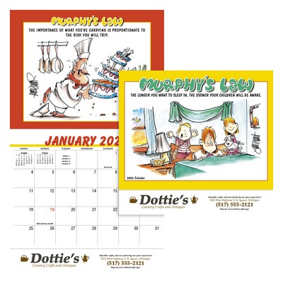 Murphy's Law Appointment Calendar - Stapled
