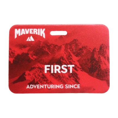 Full Color Name Badge w/Personalization (2.25x3.25") Rectangle