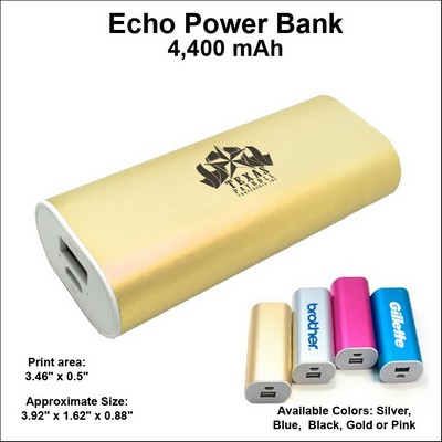 Echo Power Bank 4000 mAh - Gold No Extra Tariff