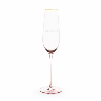 Twine Living® Rose Crystal Champagne Flute