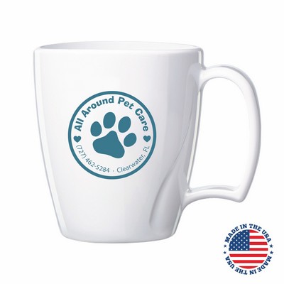 14 Oz. Arrondi™ Plastic Mug - Made in the USA