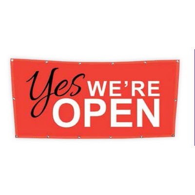 6.5 Oz. Single-Sided Outdoor Canvas Banner (5'x3')