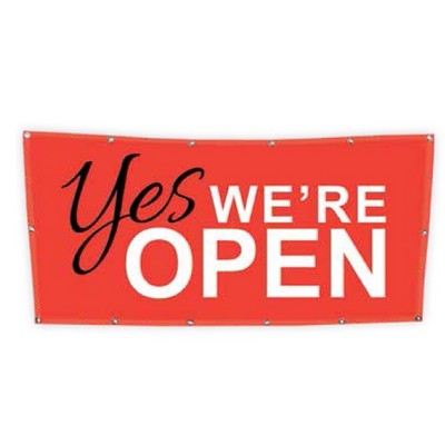 6.5 Oz. Single-Sided Outdoor Canvas Banner (8'x3')