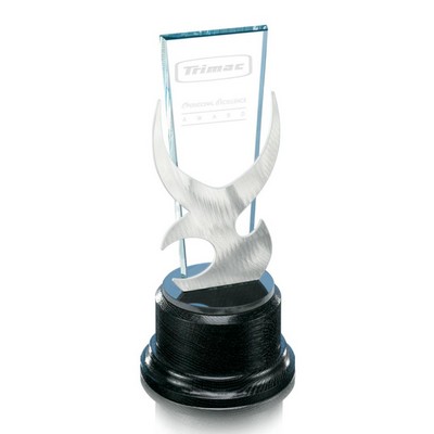 Jasper Trophy Award on Black Base