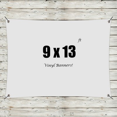 Custom 9' x 13' Vinyl Banners