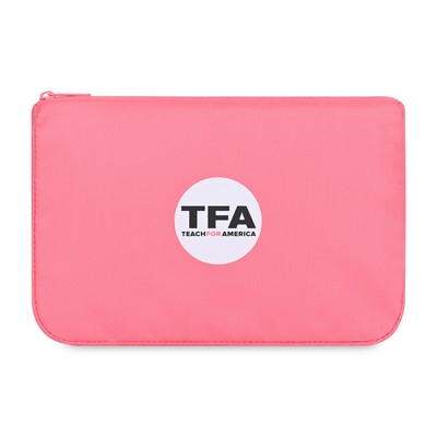 Arlo rPET Zippered Pouch - Pink