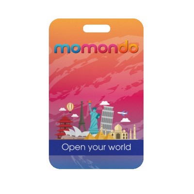2 1/8" X 3 3/8" Plastic Identification Badge