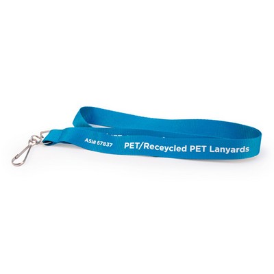 3/4in Recycled PET Lanyard