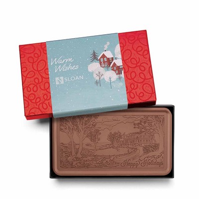 1/2 Lb. Chocolate Gift Bar - Classic Packaging