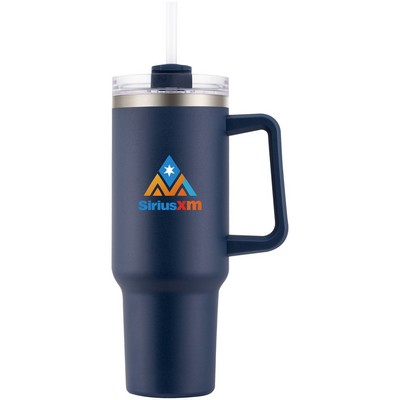 40 Oz. Casa Blanca Handle Tumbler Mug